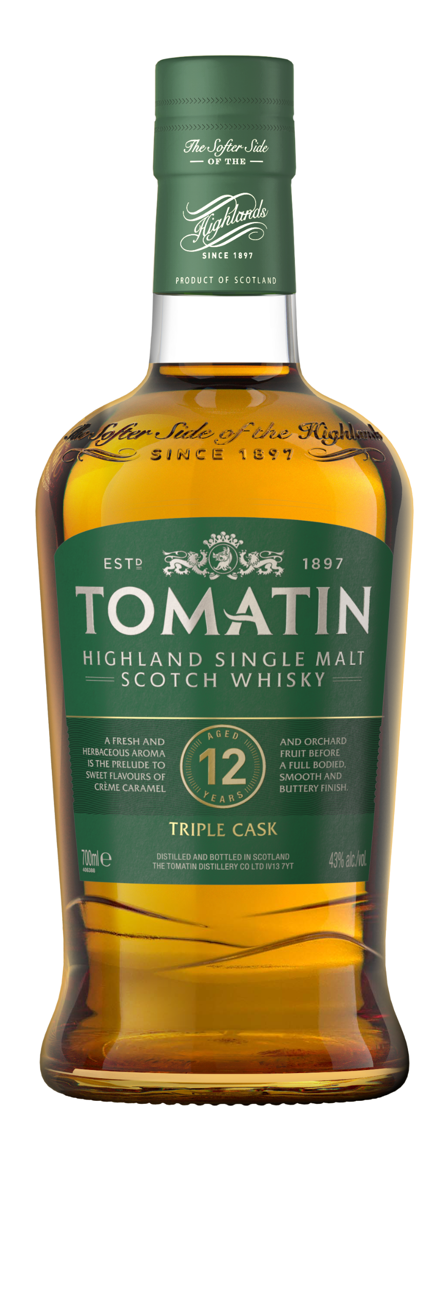 TOMATIN  12年 Tomatin Tomatin 12 Year Old Triple Cask Single Malt Scotch Whisky