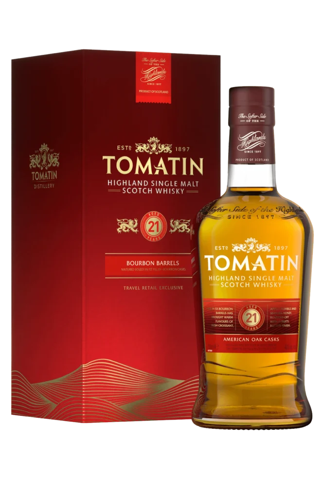 21 Year Old: Travel Exclusive Whisky - Tomatin Whisky